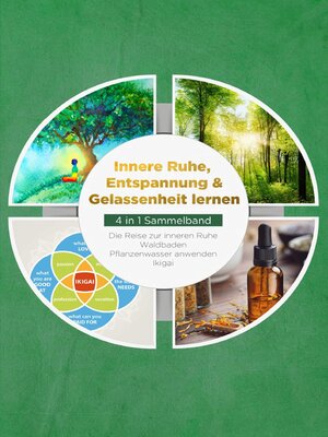 cover image of Innere Ruhe, Entspannung & Gelassenheit lernen--4 in 1 Sammelband